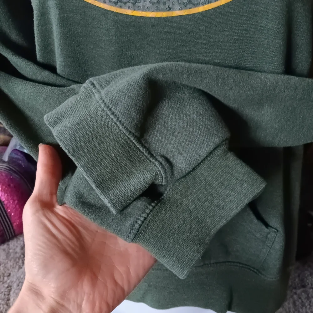 💚💛*4/$15* Green Bay Packers Team Pullover Sweatshirt Girls XL 14 16 NFL Long